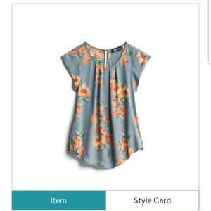 Alice Blue Blouse from Stitch Fix
